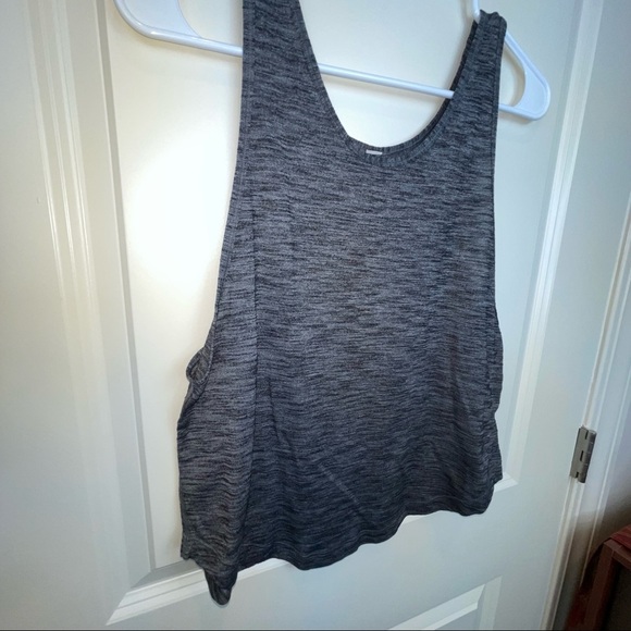 Lululemon Cardio Squad Tank II Heathered Black 6 - Picture 9 of 16